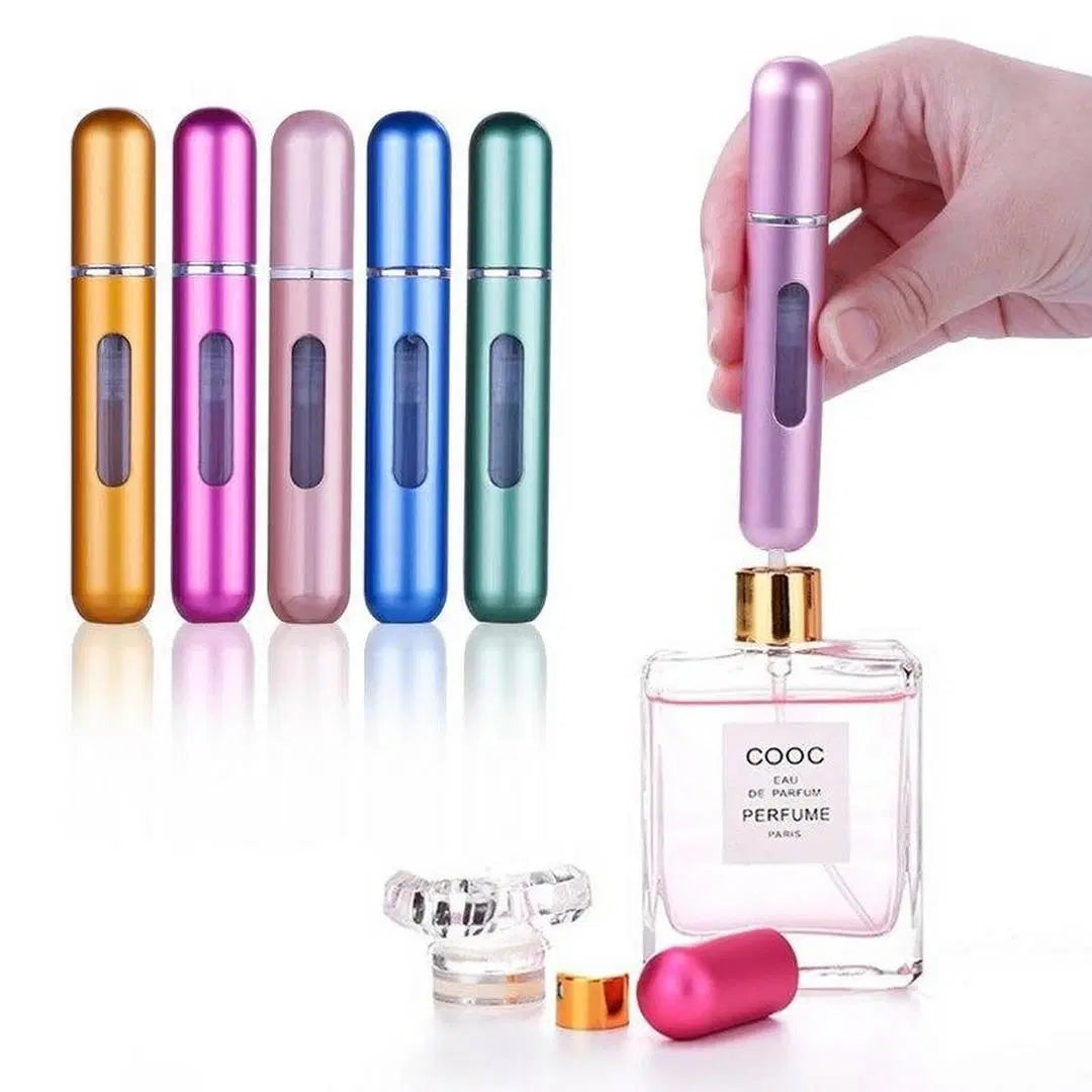 4 Pcs No Leak Perfume Refiller - Ultimate Storage Solution for Your Favorite Fragrances